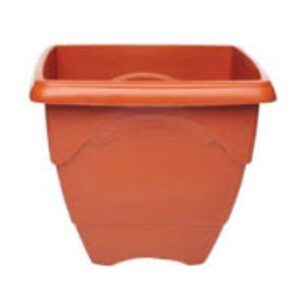 Vaso Médio Quadrado 5,5L Terra Cota Inplast R-6718