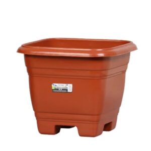 Vaso Quadrado N°22 Marrom Rischioto R-9449