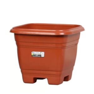 Vaso Quadrado N°28 Marrom Rischioto R-9450