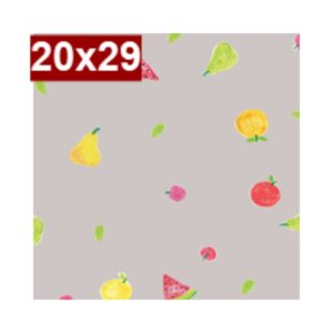 Saco de Presente Tr c/50 20x29 Salada Frutas R-963