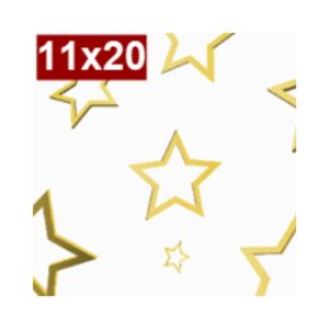 Saco de Presente Tr c/50 11x20 Stars Gala R-949