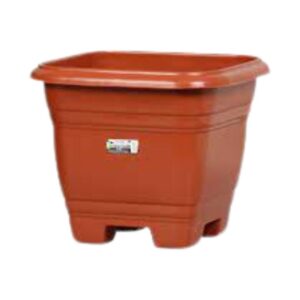 Vaso Quadrado N°35 Marrom Rischioto R-9451