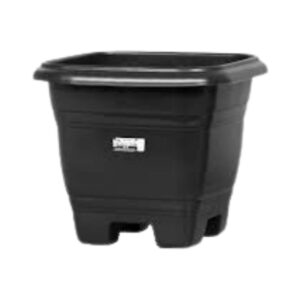 Vaso Quadrado N°35 Preto Rischioto R-9251