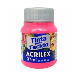 Tinta Acrilex P/ Tecido 37ml Pink R-527