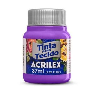 Tinta Acrilex P/ Tecido 37ml Violeta Cobalto R-540