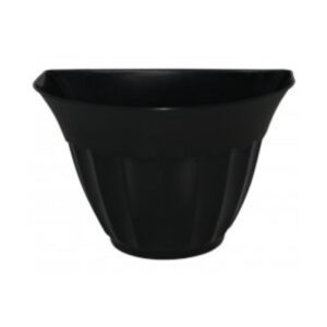 Vaso de Parede Cachepot Preto Inplast R-6828