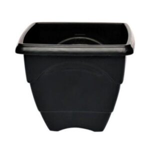 Vaso Médio Quadrado 5,5L Preto Inplast R-6700