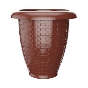 Vaso Redondo 3L Rattan N°20 Marron Pratic R-887