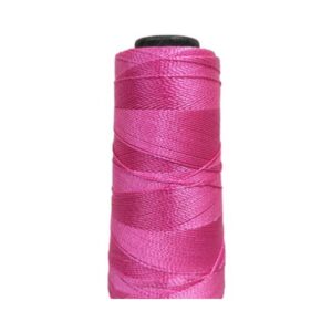 Linha de Crochê Rainha Cone Brilho Pink R-1517
