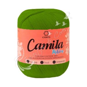 Linha Crochê Camila 4450 500M Verde R-835