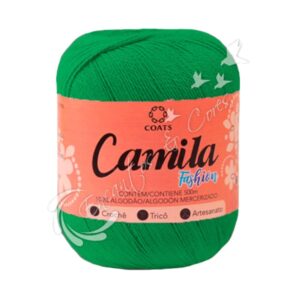 Linha Crochê Camila 4450 500M Verde R-229