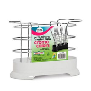 Porta Talher Mestre Cuca Branco R-334-4