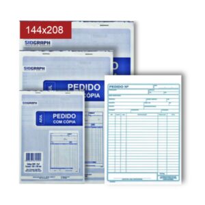Talao de Pedido Copia 144X208 AZ  P/20 1/18