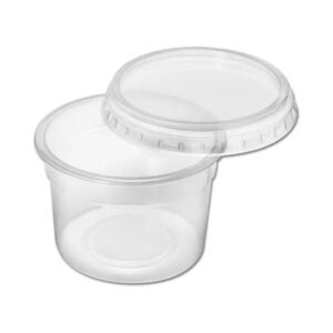 Pote Redondo 250ml C/Tampa Prafesta 18x24 R-8201