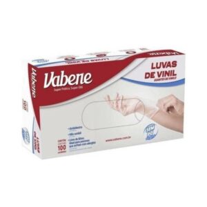 Luva Vinil  Vabene C/ Talco G 100Un R-1426