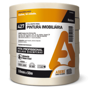Fita Crepe Adere Pint. Imob. Bege 18x50 C/8 R-427