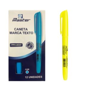 Marca Texto Office Amarelo C/12 Master R-OCMTAMN