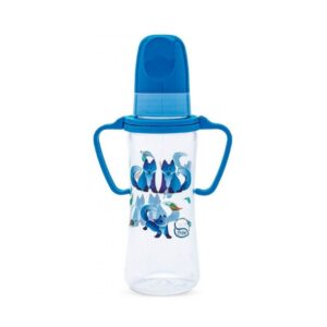 Mamadeira Zoo C/Alça 250ml AZ Lolly R-2560-01-M