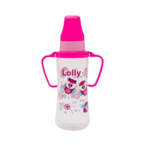 Mamadeira Zoo C/Alça 250ml RS Lolly R-2560-01-F