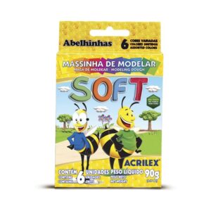 Massa de Modelar 06 Cores CX.12 Acrilex R-7316