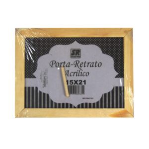 Porta Retrato Acrílico 15x21 SantaRita R-PRAC1521