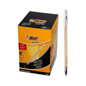 Caneta Bic Fine Plus Preta c/50 (24x50)R-801864
