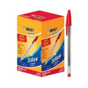 Caneta Bic Cristal Vermelha c/50un R-828800
