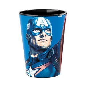 Copo Capitão America 320ml Plasutil R-8630