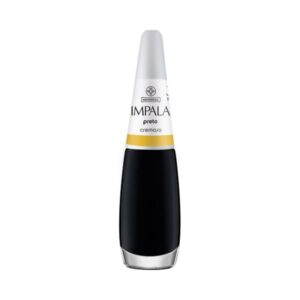 Esmalte Cor Moda Cremoso Preto C/6 Impala R-501