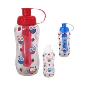 Garrafa Squeeze Coruja Plasd 550ML R-470901