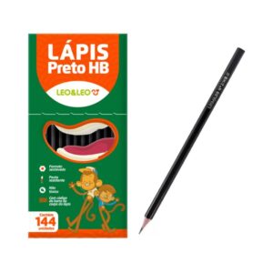 Lapis Grafite HB PT S/Bor C/144Un Leo&Leo R-4683