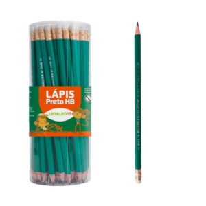 Lapis Grafite HB Verde C/Bor C/72Un Leo&Leo R-4390