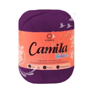 Linha Crochê Camila 4450 500M Roxo R-104