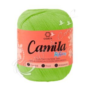 Linha Crochê Camila 4450 500M Verde R-1181