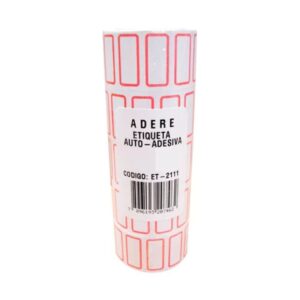 Etiqueta de Preço Adere C/4 Rolos 40x05 R-2127