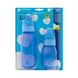 Kit Mamadeira Clean AZ 120/220ml Lolly R-3770-01AZ