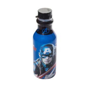 Garrafa Retro Capitão America 500ml Plasutil R9416
