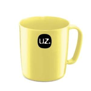 Caneca Escolar Uz 400ml Amarelo Ref.UZ119-AMC