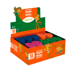 Apontador Duplo Oval Leo&Leo c/12 R-4534