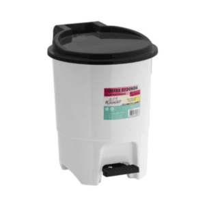 Lixeira Redonda Pedal 12,5L Sort Plasmont R-607