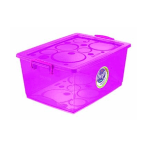 Organizador Pink C/Trava 30L Ordene R-OR80755