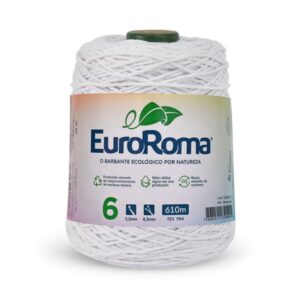 Barbante Euroroma Branco 4/6 600g R-620-200