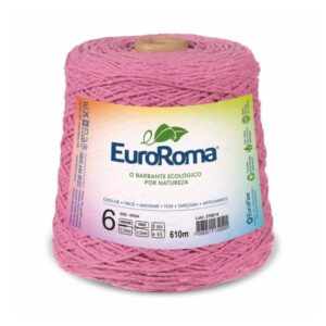 Barbante Euroroma Rosa 4/6 600g Ref.620/500