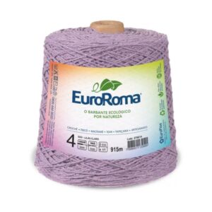 Barbante Euroroma Lilás Claro 4/6 600g R-620/600