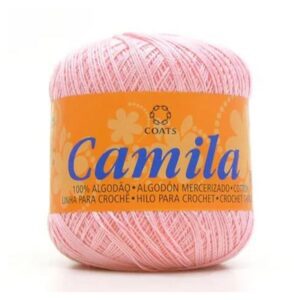 Linha Crochê Brilha Camila GR 500M RS Bebê 018