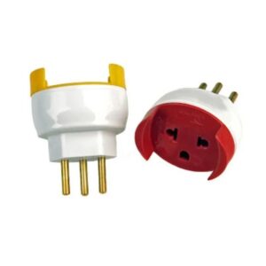 Adaptador Compolux 2P+T 10A PT C/45 Color- 603/Z