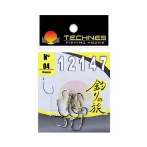 Anzol N°4/0 C/5 Technes R-12147