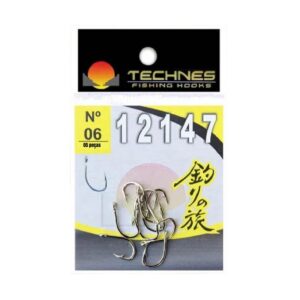 Anzol N°6/0 C/5 Technes R-12147