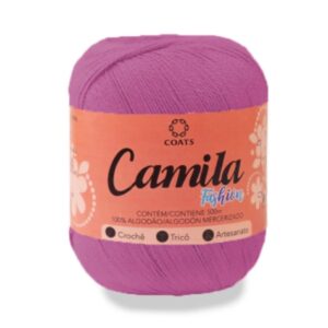 Linha Crochê Camila 4450 500M Lilás Médio R-097
