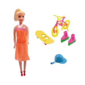 Brinq Pica Pau Boneca Sport Girl  R-PI3996